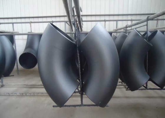 codo de acero Astm A234 Sch 40 de la soldadura a tope de 15m m a de 1220m m 90 grados