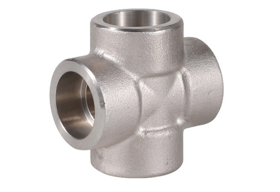 Cruz cruzada de la soldadura de extremo de las instalaciones de tuberías de ASME B16.9 SS304 SS316 forjada