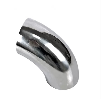 Codo de acero inoxidable Sch20 Sch40 Sch80 Ss321 del radio largo del estruendo de 8 pulgadas