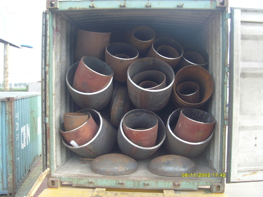 Colocaciones de acero de la tubería de acero de la aleación de la curva de tubo del codo de carbono 16MN ASTM A234 WP5