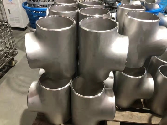 La camiseta de soldadura A105 forjó las instalaciones de tuberías 88,9 x 3,2 Sch40 Sch80