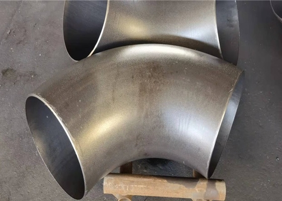 El extremo del codo del tubo del Cs de Astm A234 Wpb B16.9 Sch40 soldó con autógena la pintura anti del moho