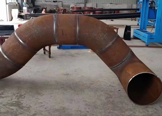 Codo Astm B16.9 de la tubería de acero del carbono Sch160 180 soldadura larga del dinar 2605 del radio del grado St35.8