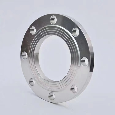 ASME Pn100 Dn100 forjó resbalón plano del reborde del acero de carbono en cuello aumentado de la soldadura de la cara