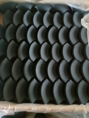 Codo de acero de la soldadura a tope de Astm 180 grados 90 grados horario 40 de 45 grados