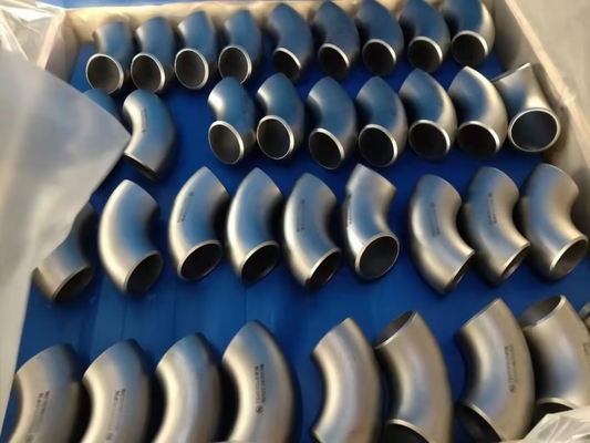 grados de acero ASME pulido con chorro de arena codo B16.9 de carbono de 3.91m m 90 180 grados