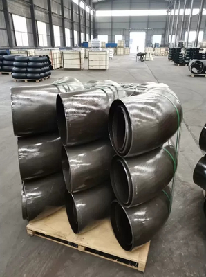 Carbono Stee de JIS2311 SGP SS400 45 90 codo de la instalación de tuberías de 180 grados