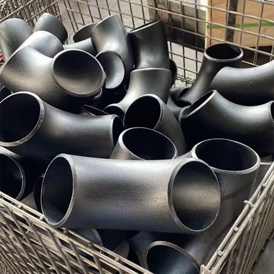 Codo de acero de la soldadura a tope del acero de la curva de la tubería de acero del carbono Sch160 Astm B16.9 180 grados
