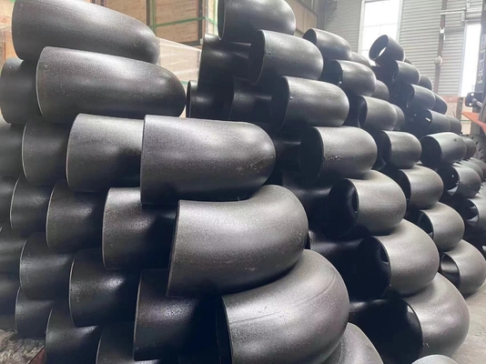ASME A234 4 pulgadas 45 SGS de la BV del codo del grado que echan la soldadura para el equipo hidráulico