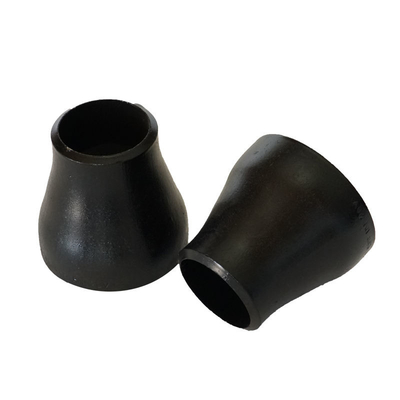 Reductor concéntrico Buttweld Sch10-SGP del acero de carbono de ASTM B16.5 A234 WPB densamente