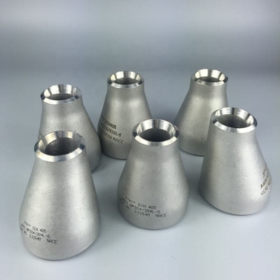 Reductor concéntrico de acero inoxidable de ASTM A860 SCH80 24&quot; X12” a prueba de herrumbre
