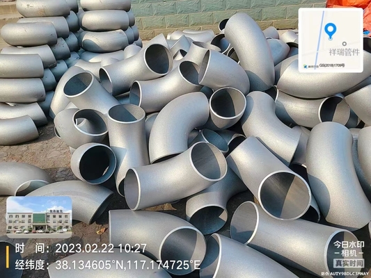 DN10~DN1200 1.5D soldó con autógena a ms Long Radius Elbow STD de las instalaciones de tuberías 90 grados