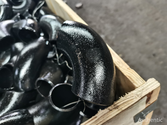 La ronda las piezas acodadas del acero de carbono del ángulo de 90 grados soporta de alta presión