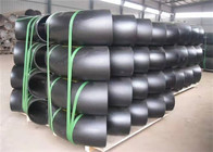 Codo de acero 45 de carbono codo de la soldadura de extremo de 90 grados para la instalación de la tubería