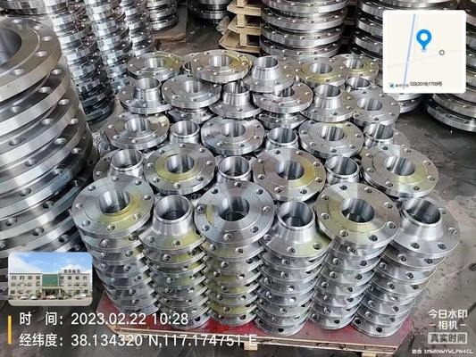 resbalón de la construcción del reborde del acero de carbono 600lb en las instalaciones de tuberías