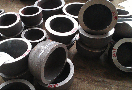 El 1/2” a 110&quot; pintura negra inconsútil Buttweld Q195 de Astm A234 de los casquillos del acero de carbono