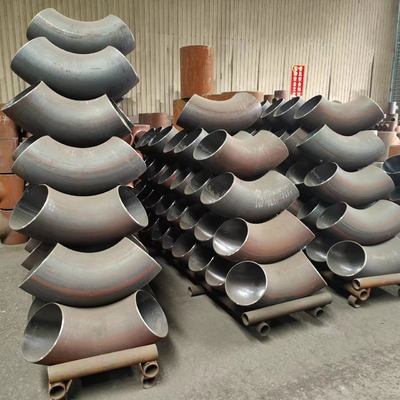 Codo inoxidable de la soldadura 1,5 del zócalo para el sistema de tubería/la industria química