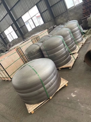 Cabeza plana del casquillo de la tubería de acero del carbono de alta presión de ASTM A234 SCH10 12 pulgadas