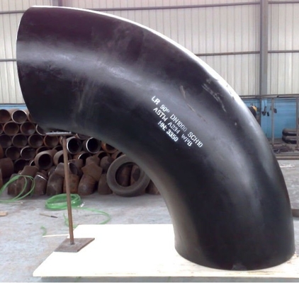 El extremo de acero del codo de carbono del Cs de Astm A234 Wpb B16.9 Sch40 soldó con autógena la pintura anti del moho