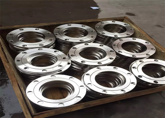 El resbalón de acero del reborde DN10 de carbono del ANSI A105 en cara plana de la placa cubre con cinc revestido