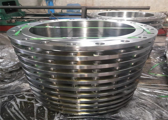 El resbalón de acero del reborde DN10 de carbono del ANSI A105 en cara plana de la placa cubre con cinc revestido