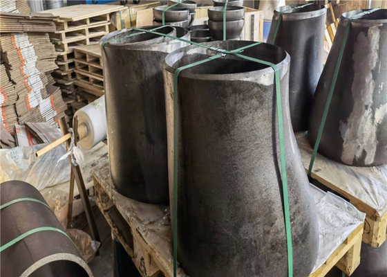 Reductor excéntrico de ASTM A234 WPB que cabe de alta resistencia forjada del 1/2”