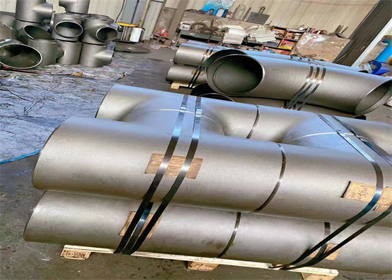 Soldadura de extremo recta de acero de Astm A 234 Wpb de la camiseta de carbono de Asme B16.9 Sch40