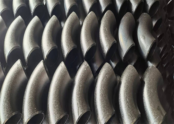 El codo de acero inconsútil del SENIOR de LR de 45 grados galvanizó el aceite EN10253 Q235 St35.7 de la luz del codo