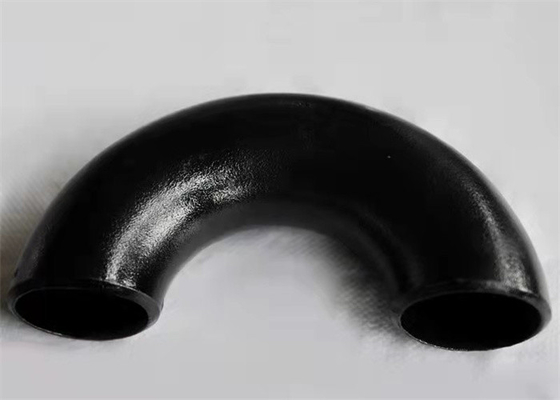180 SENIORES EN10253 engrasado luz Q235 de LR del codo de la tubería de acero del carbono del grado St35 7