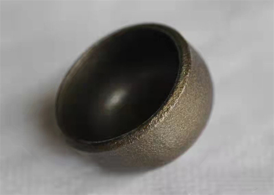 Barniz de acero suave negro de la pulgada Q195 Q345 del casquillo de extremo ST20 del agua 4 cubierto