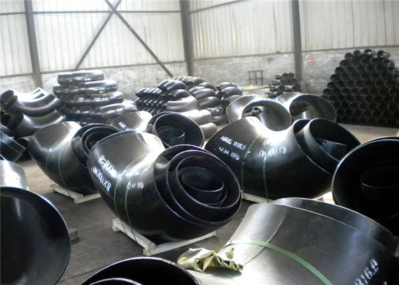 Las instalaciones de tuberías de Sch80 Astm A105 codean 8 pulgadas Sgp En10253