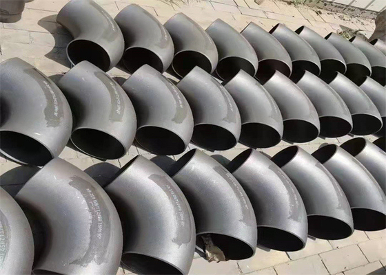 90 grados forjaron el aceite negro de la pulgada ASTM A860 WPHY 60 de acero del codo 8 galvanizado
