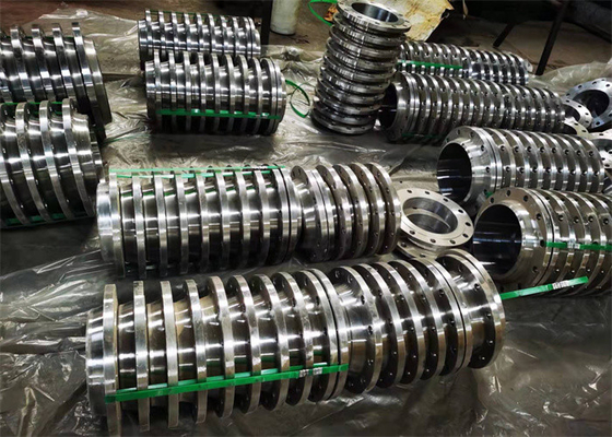 El metal de acero SS400 del TG RJ del reborde de carbono de A105 A106 forjó la soldadura