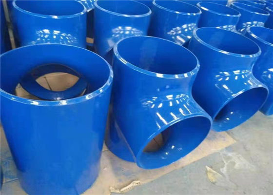 El extremo de reducción de acero del estruendo 2615 de la camiseta de carbono de ASME B16.9 suelda con autógena el aceite anti del moho