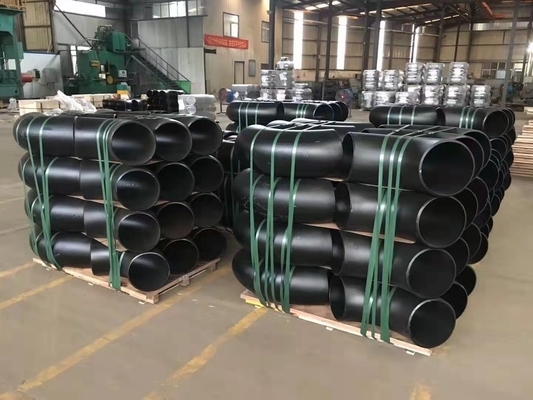instalaciones de tuberías de la soldadura de extremo de 15m m a de 1220m m Sch 40 codo estándar de 90 grados
