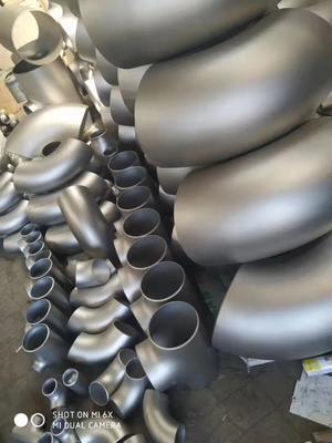 Codo inoxidable 316L SMLS de la tubería de acero SS304 180 grados para el equipo hidráulico