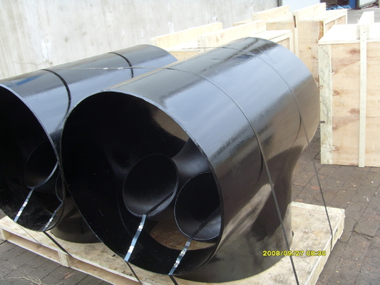 Transporte apropiado de reducción del agua del aceite de la camiseta SCH40 DN50 de ASME B16.9 22m m