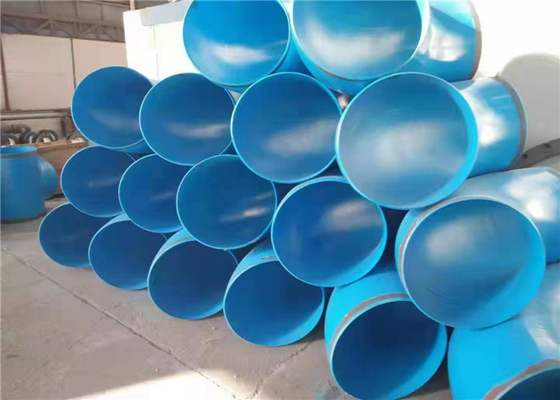 Las instalaciones de tuberías roscadas de acero rodadas de carbono barnizan pintado
