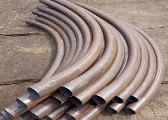Curva de tubería de acero del carbono de API5L curva de tubo larga del radio de 30 grados