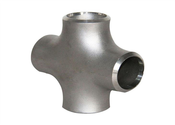 El extremo de 8 pulgadas de la camiseta UNS32750 de la cruz del acero inoxidable de ASME B16.9 soldó con autógena