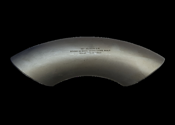 Acero de Jis Sgp codo Astm A420 Wpl6 de 45 grados