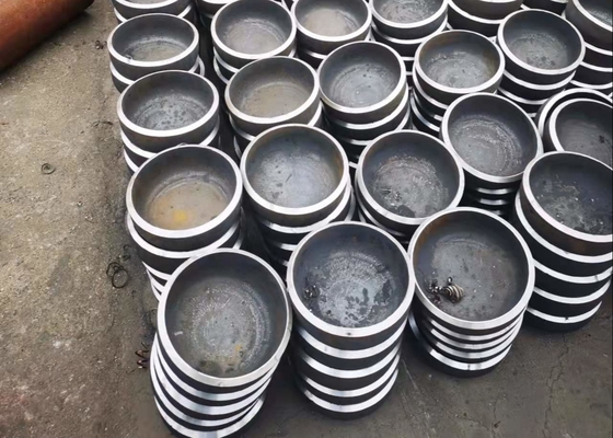 SCH10 galvanizó el casquillo de la tubería de acero del carbono que pulía con chorro de arena la pintura negra SCH20 SCH30 SCH40