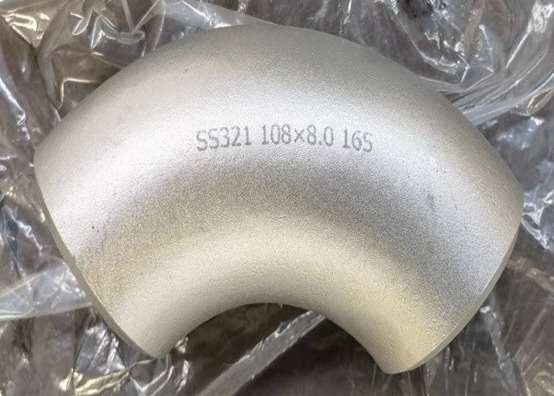 Acero inoxidable de SS316L 304 codo Sch20 12X18Н10Т de 90 grados